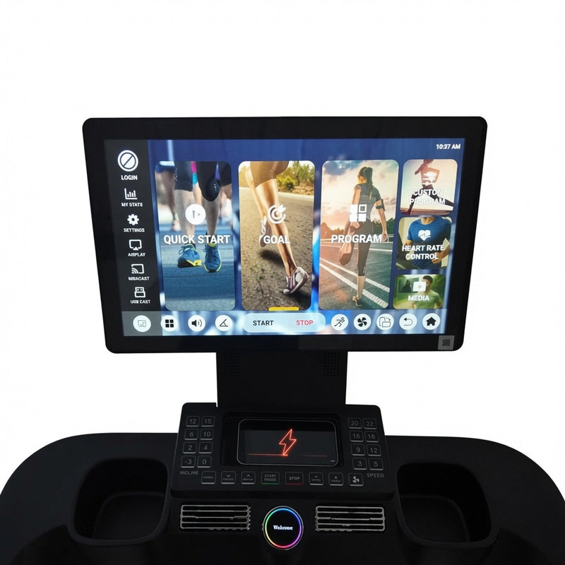 Load image into Gallery viewer, Powercore RunX 3E Treadmill - 4hp Touchscreen 22"