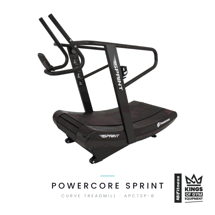 Load image into Gallery viewer, Powercore Sprint Curve Treadmill 360 view