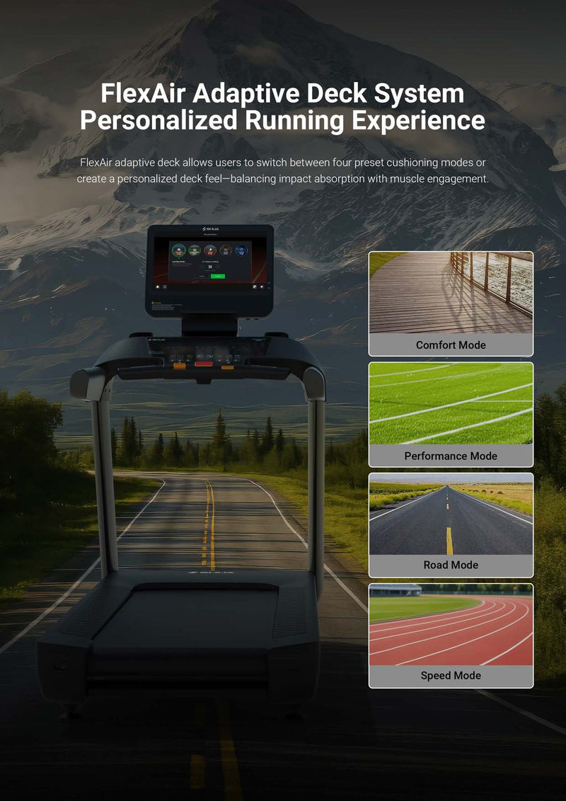 Load image into Gallery viewer, Shua S2+ Pro 21.5" Touch Screen Commercial Treadmill (7 Year Warranty)