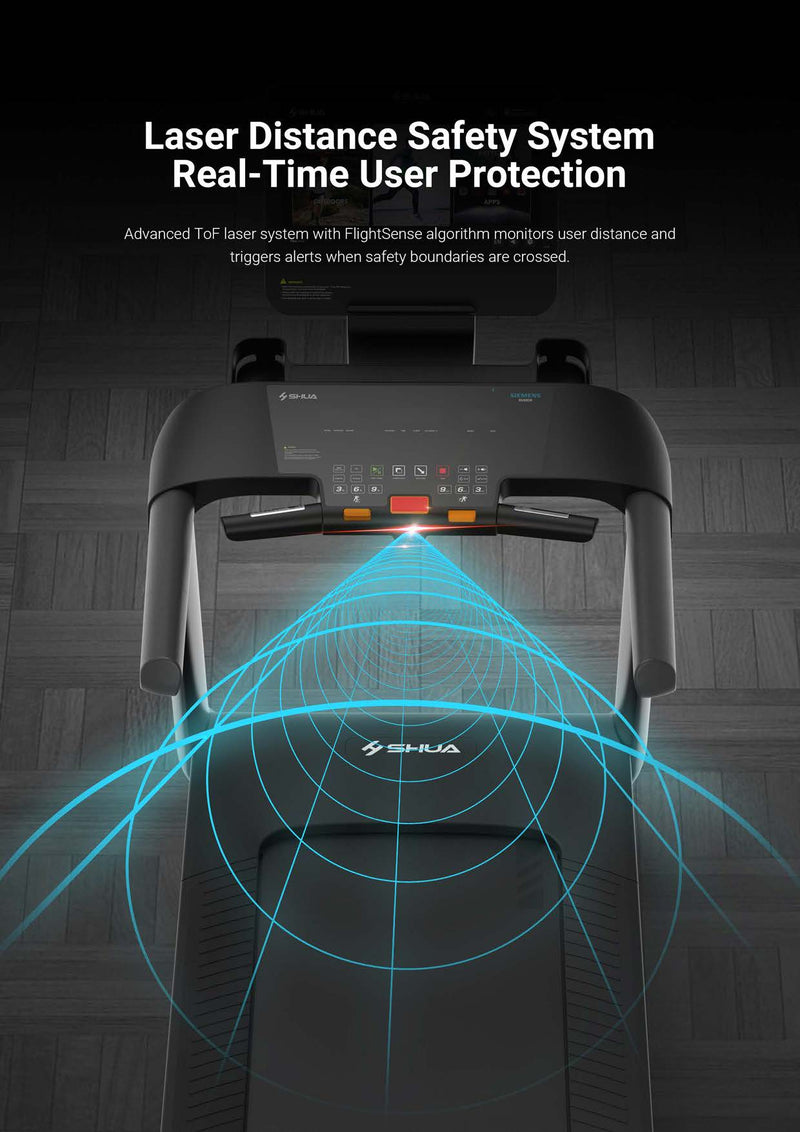 Load image into Gallery viewer, Shua S2+ Pro 21.5" Touch Screen Commercial Treadmill (7 Year Warranty)