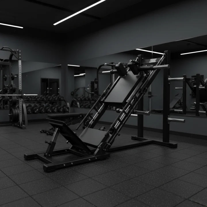 Load image into Gallery viewer, Powercore Leg Press Hack Squat Combo- Light Commercial (Black)