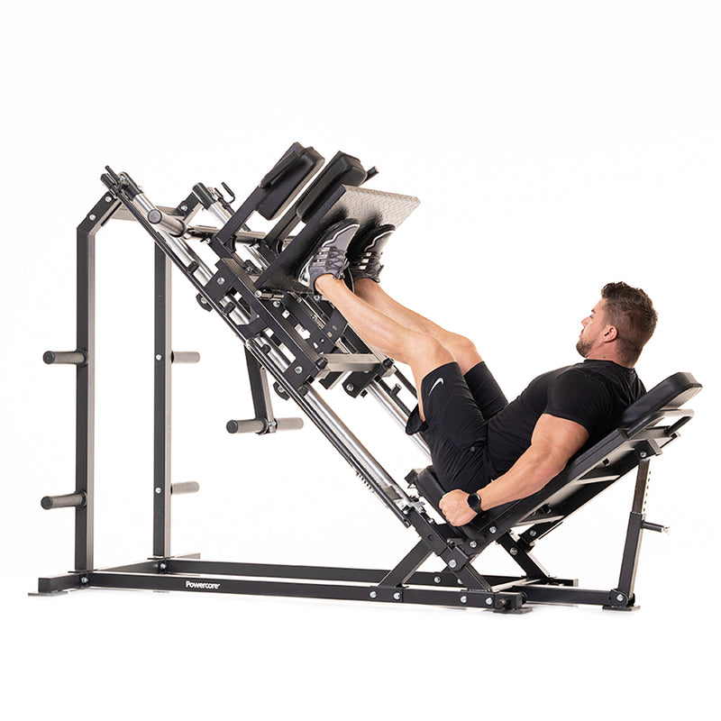 Load image into Gallery viewer, Powercore Light Commercial Leg Press/Hack Squat (IMLPHS)