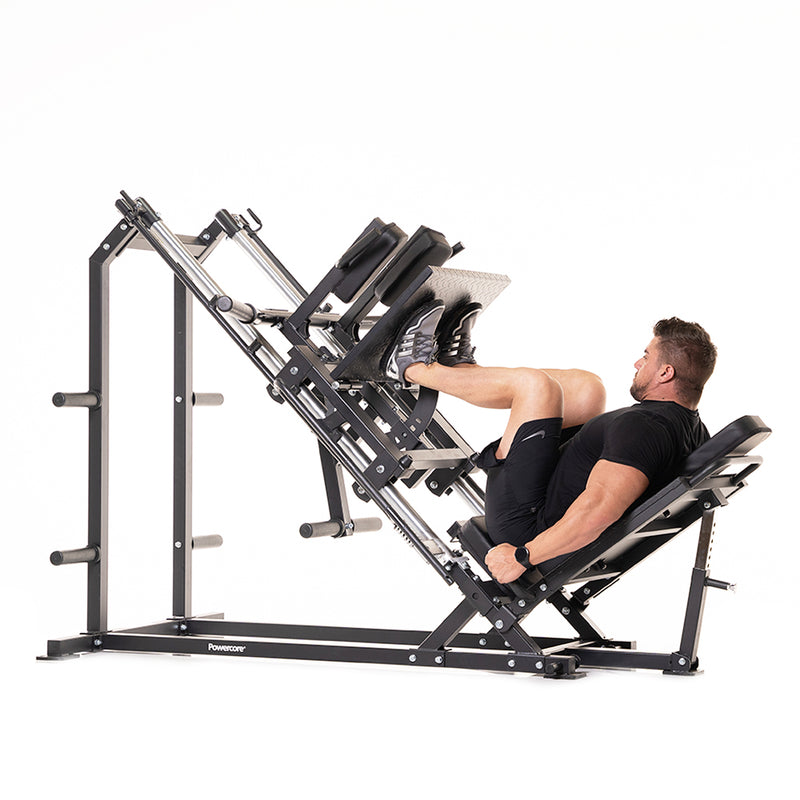 Load image into Gallery viewer, Powercore Light Commercial Leg Press/Hack Squat (IMLPHS)