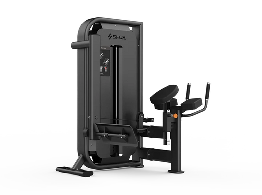 Shua 68 Series Glute Machine / Rear Kick (7 Year Warranty)(Black)