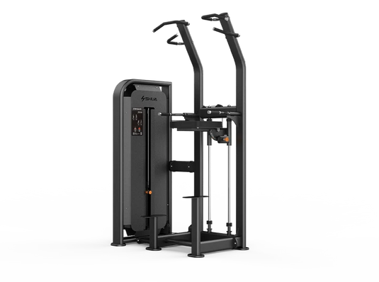 Shua 68 Series Assisted Pull Up / Dip (7 Year Warranty)(Black)