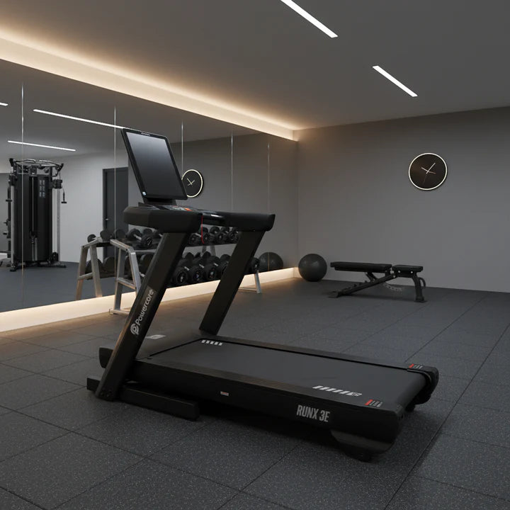 Load image into Gallery viewer, Powercore RunX 3E Treadmill - 4hp Touchscreen 22"
