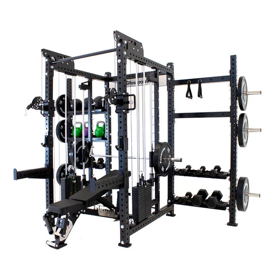 Powercore Stealth Functional Smith Trainer with Storage Rack