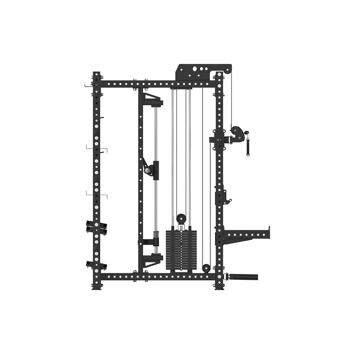 Load image into Gallery viewer, Powercore Stealth Functional Smith Trainer with Storage Rack
