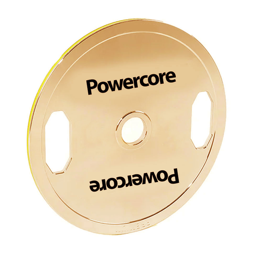 Powercore Titanium Gold Electroplated Steel Plate 2.5-20kg