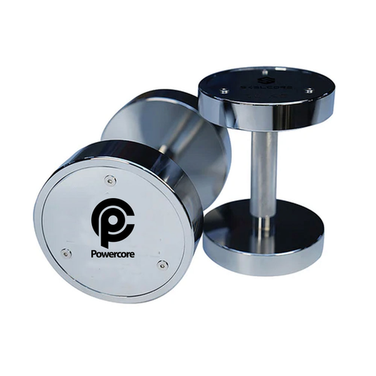 Powercore Electroplated Steel Dumbbell Set 5kg-35kg