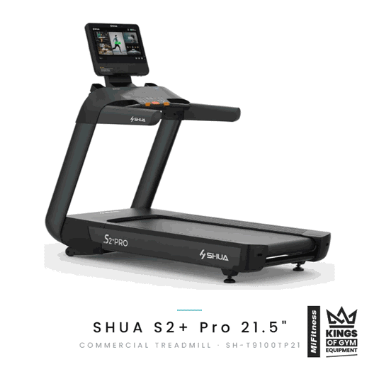 Shua S2+ Pro Commercial Treadmill 360 view