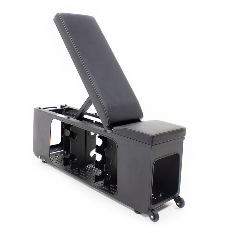 Load image into Gallery viewer, Studio Adjustable Bench with Storage
