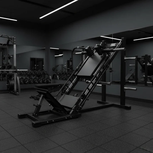 Powercore Leg Press Hack Squat Combo- Light Commercial (Black)