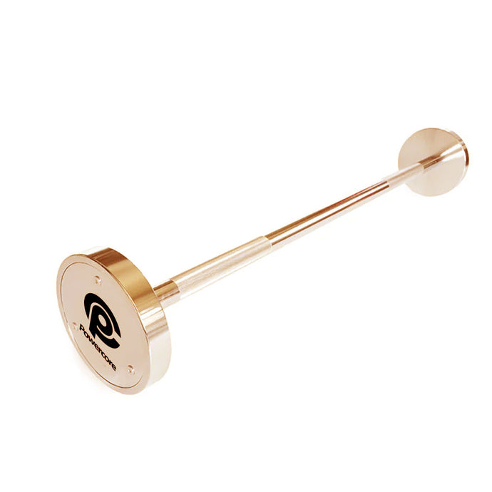 Powercore Gold Straight Barbell Set 10-50kg (Electroplated)