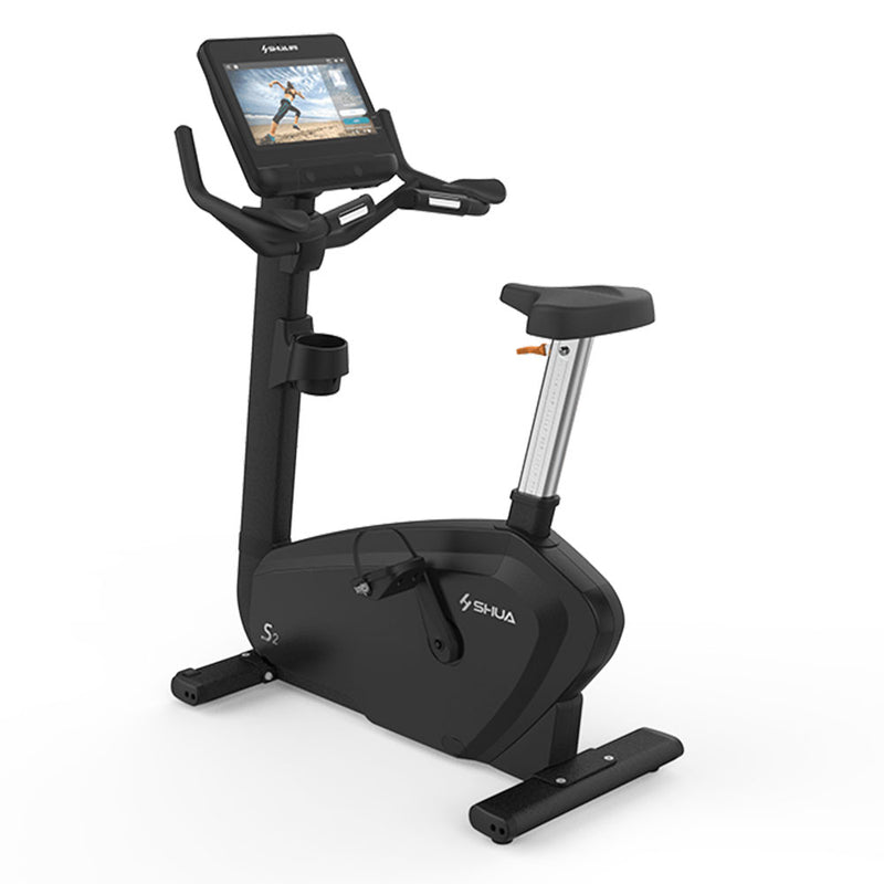 Load image into Gallery viewer, Shua SH-9100UT Touch Screen Commercial Upright Bike (7 Year Warranty)
