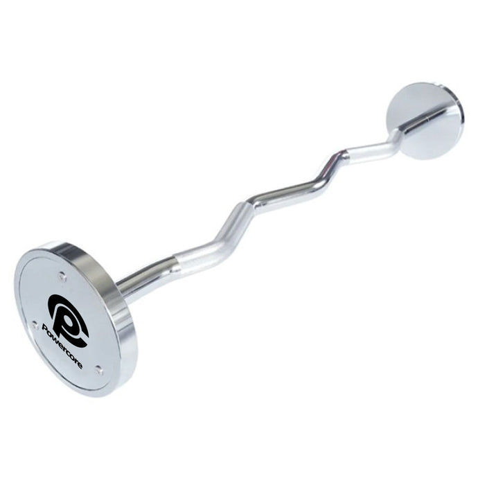 Powercore Chrome ez Barbell Set - 10-50kg