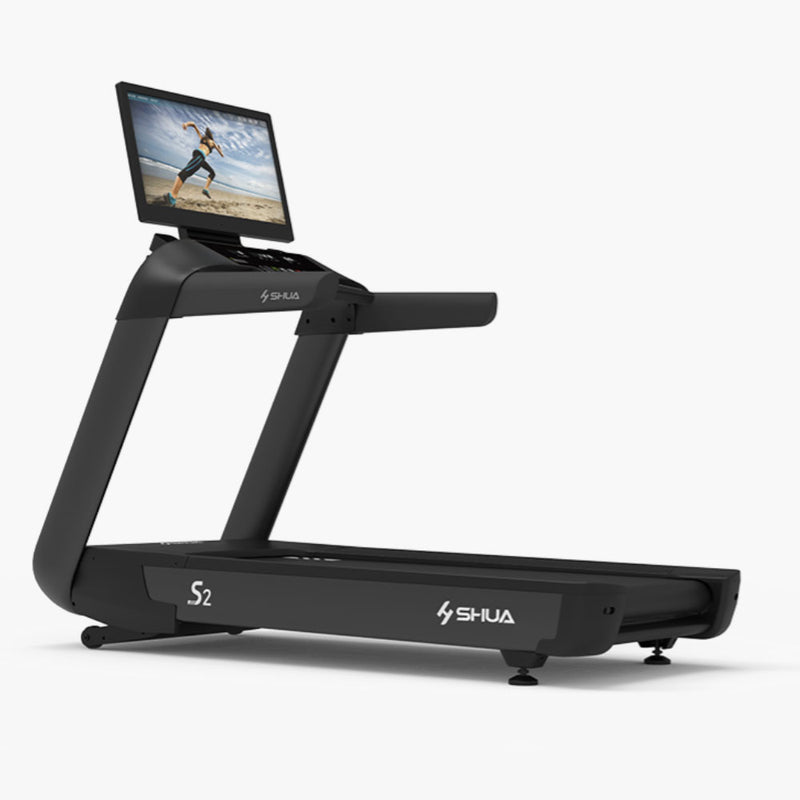 Load image into Gallery viewer, Shua S2 Touch Screen Commercial Treadmill 32" Screen (7 Year Warranty)
